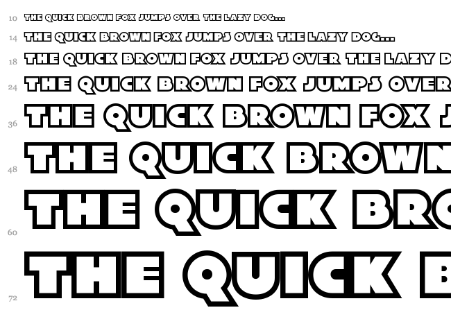 Xylitol font waterfall